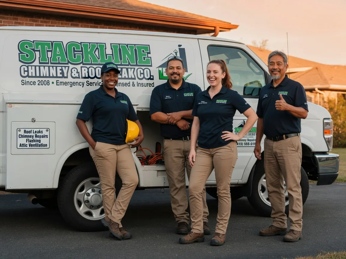 Chimney flashing repair company in Luzerne, PA